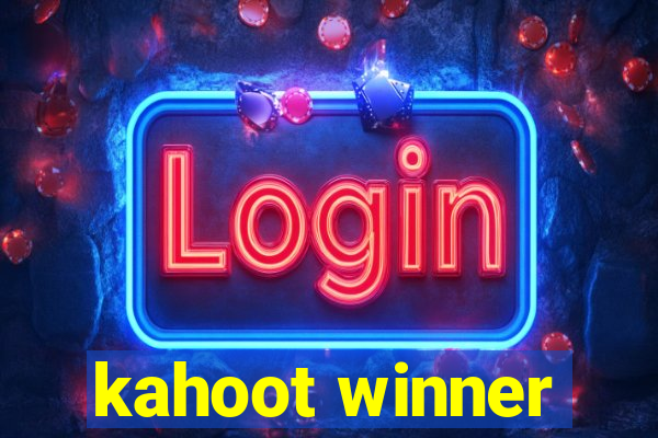 kahoot winner